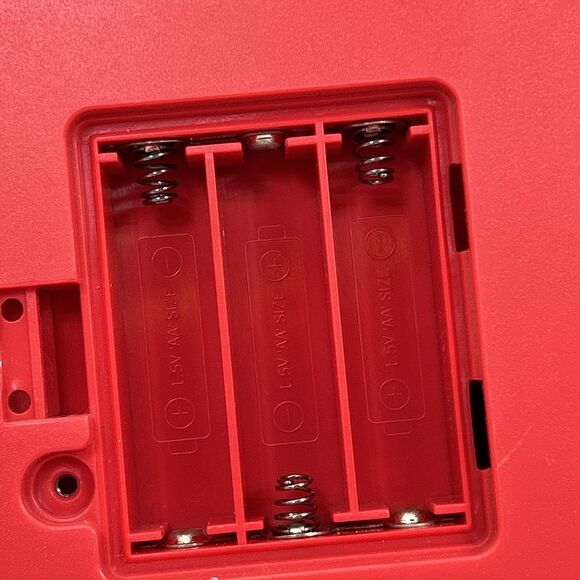 The Wiggles Red Guitar Musical Songs & Sounds Toy 2003 Spin Master Tested Works - Picture 9 of 10